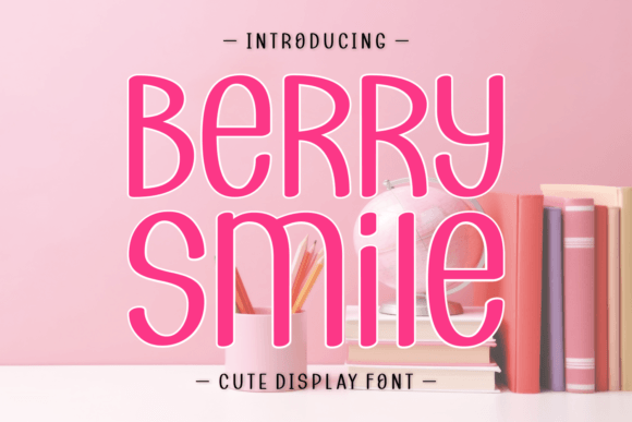 Berry Smile: A Sweet Handwritten Font for Creative Designs