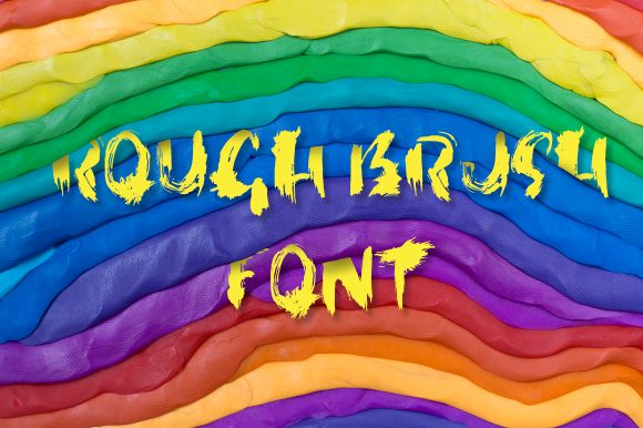 Rough Brush: A Modern Font for Instant Visual Impact